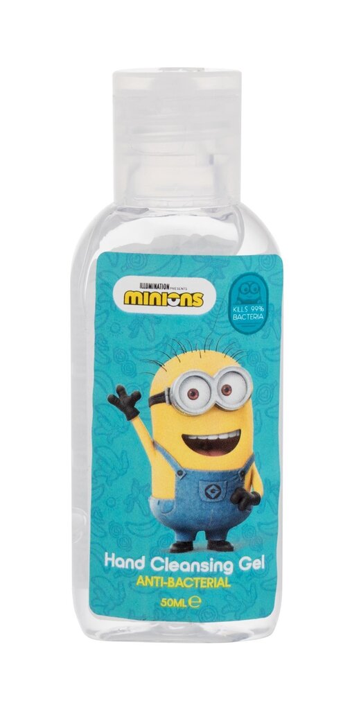 Rankų dezinfekcinis skystis vaikams Minions, 50 ml kaina ir informacija | Pirmoji pagalba | pigu.lt