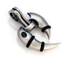 Bico "Archaios" pakabukas su guminiais žiedais (OR6) kaina ir informacija | Vyriški papuošalai | pigu.lt