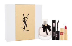 Набор для женщин Yves Saint Laurent Mon Paris: ароматная вода EDP, 50 мл + тушь для ресниц, 2 мл + помада №45, 1,3 г цена и информация | Женские духи | pigu.lt