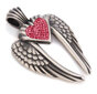 Bico "Wings Of Uriel" Pave Angel Wings pakabukas su kristalais (PV7 Pink) цена и информация | Kaklo papuošalai | pigu.lt