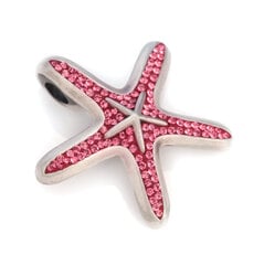 Подвеска Bico "Ocean Celeste" Pave Star Fish с кристаллами (PV8 Pink) цена и информация | Украшения на шею | pigu.lt