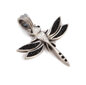 Bico "Crystal Darner" Pave Dragonfly pakabukas su kristalais (PV12 juoda) цена и информация | Kaklo papuošalai | pigu.lt