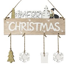 Рождественское украшение Счастливого Рождества, 20 см цена и информация | Рождественские украшения | pigu.lt