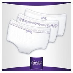 Higieninės kelnaitės Always Discreet Pant Normal Large, 7 vnt, kaina ir informacija | Slaugos prekės | pigu.lt