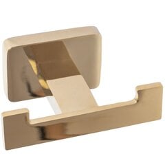 Rankšluosčių kabliukas Rea Oste-03, gold kaina ir informacija | Vonios kambario aksesuarai | pigu.lt