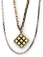 Комплект ожерелья и кулонов Bico "Diamond In The Rough" (MX39) цена и информация | Мужские украшения | pigu.lt