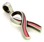 Bico "Hope Ribbon" pakabukas su permatoma derva (B230 Pink) kaina ir informacija | Vyriški papuošalai | pigu.lt