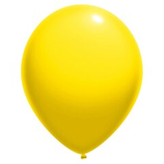 Matiniai balionai, geltoni, 30 cm, 100 vnt. kaina ir informacija | Balionai | pigu.lt