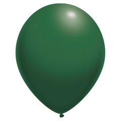Matiniai balionai, tamsiai žali, 30 cm, 10 vnt. kaina ir informacija | Balionai | pigu.lt