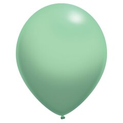 Matiniai balionai, šviesiai mėtinės spalvos, 30 cm, 100 vnt. kaina ir informacija | Balionai | pigu.lt