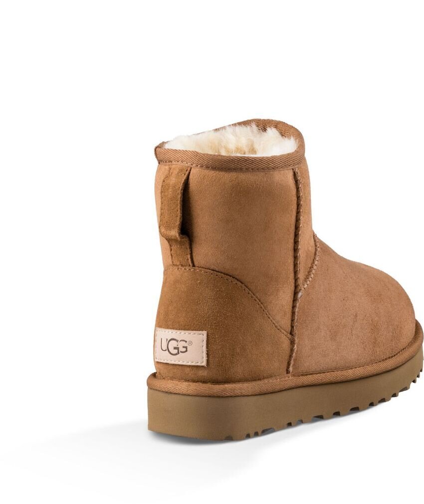 Aulinukai moterims UGG Classic Mini II, rudi kaina ir informacija | Aulinukai, ilgaauliai batai moterims | pigu.lt