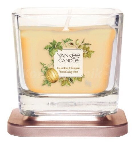 Kvapioji žvakė Yankee Candle Tonka Bean & Pumpkin 96g цена и информация | Žvakės, Žvakidės | pigu.lt