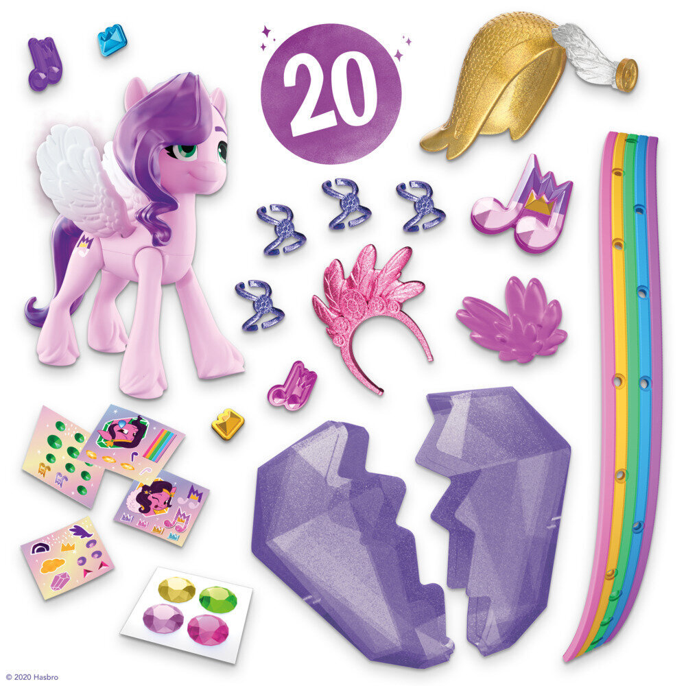 Ponis magiškame kristale My Little Pony, 7,5 cm цена и информация | Žaislai mergaitėms | pigu.lt