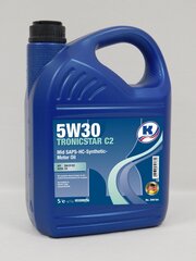 Моторное масло синтетическое Kuttenkeuler Tronicstar C2 5W30, 5 л цена и информация | Моторные масла | pigu.lt