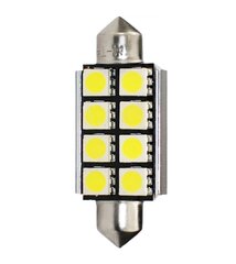 LED lemputė M-Tech LB327W C5W 12V, 2 vnt kaina ir informacija | Automobilių lemputės | pigu.lt