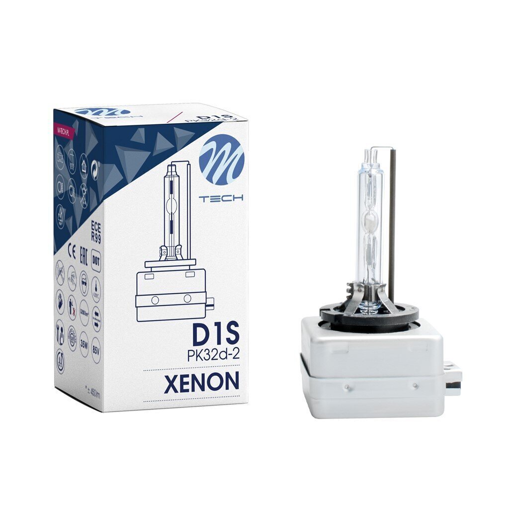 Ksenon auto lemputė M-Tech D1S PK32d-2 kaina ir informacija | Automobilių lemputės | pigu.lt