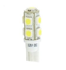 Светодиодная лампа M-Tech LB058W W5W T10 12V, 2 шт цена и информация | Автомобильные лампочки | pigu.lt