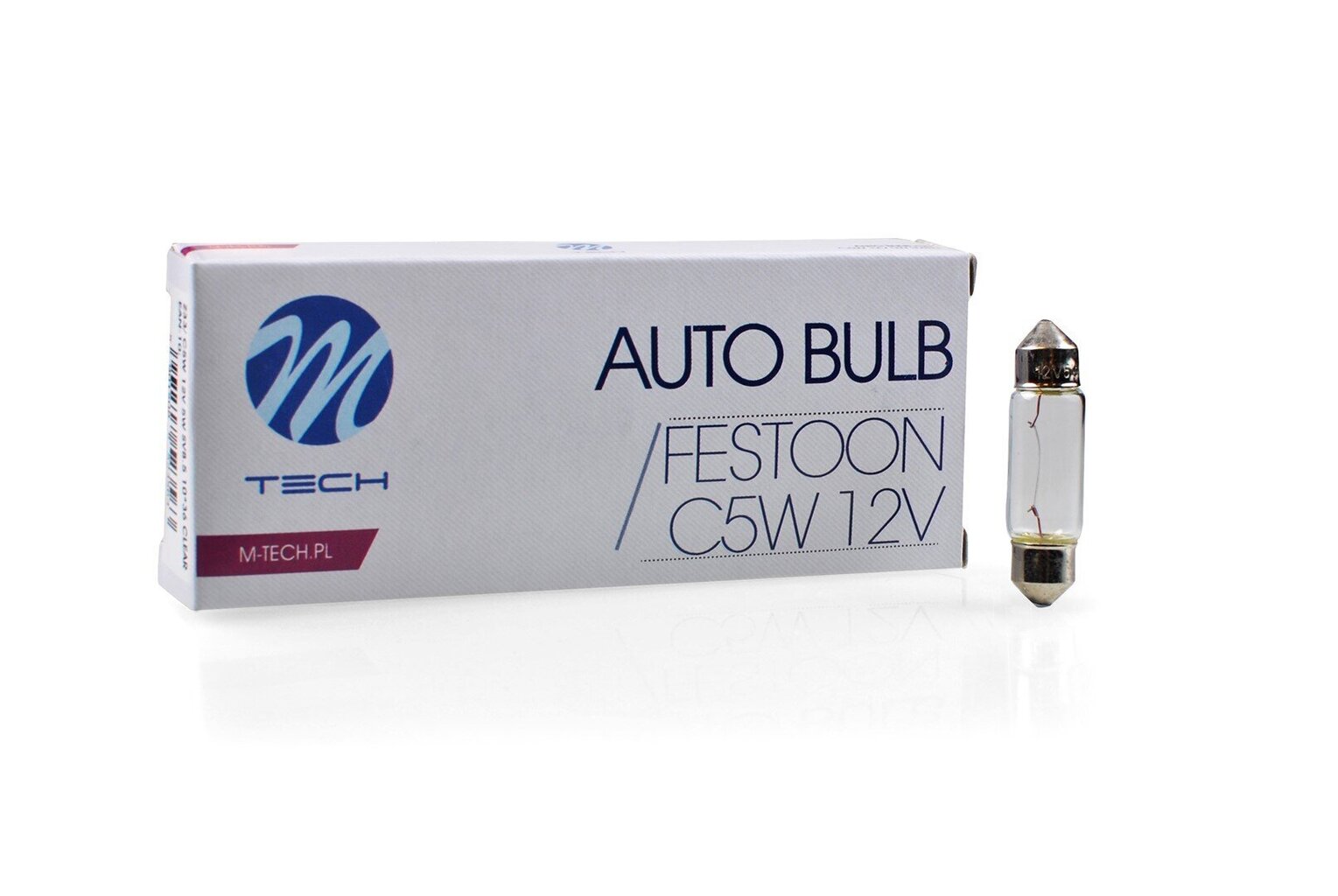 Auto lemputė M-Tech Festoon C5W 12V kaina ir informacija | Automobilių lemputės | pigu.lt