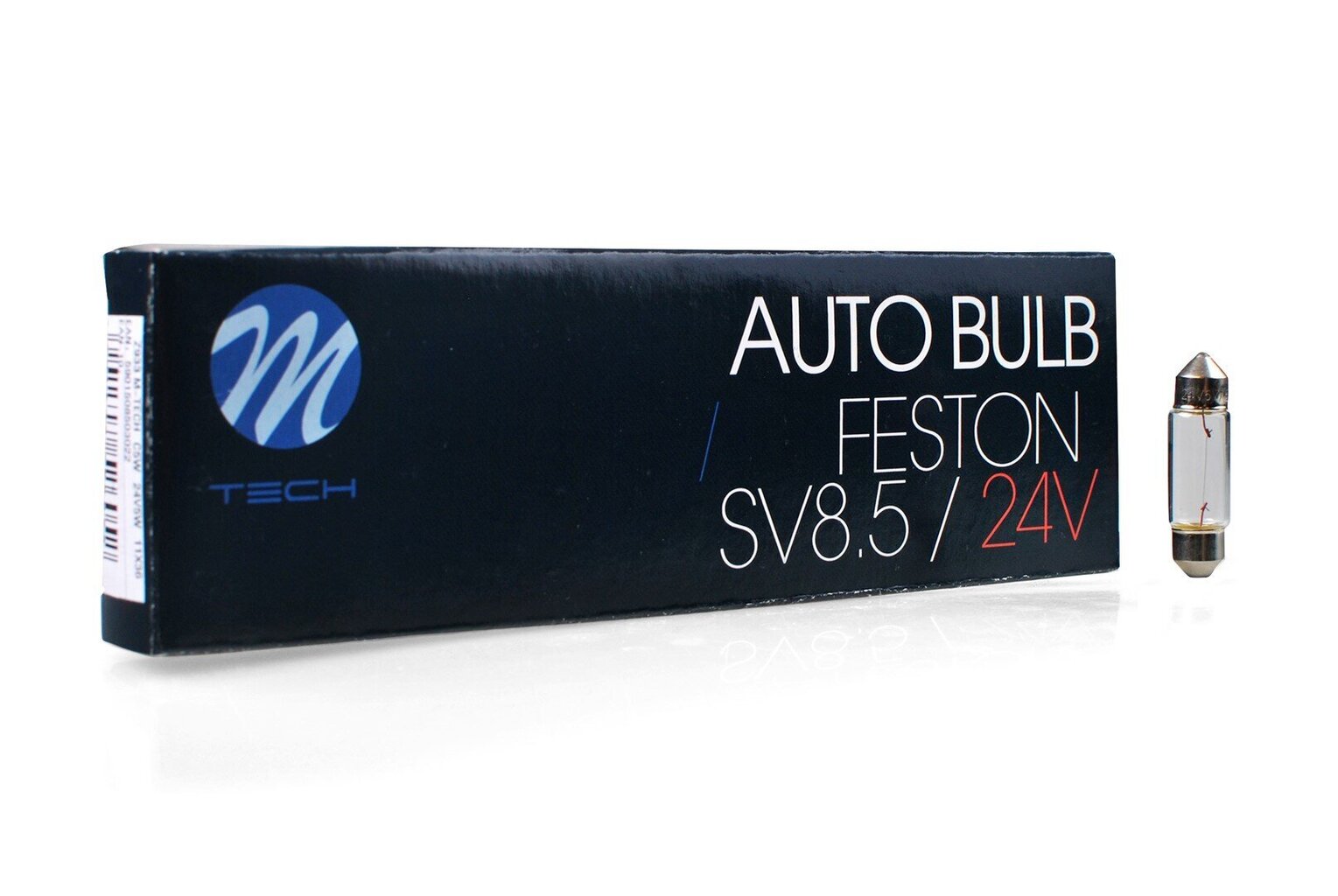Salono lemputė M-Tech Festoon C5W 24V Z933 kaina ir informacija | Automobilių lemputės | pigu.lt