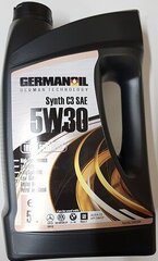 Моторное масло синтетическое Germanoil Synth 5W30, 5 л цена и информация | Моторные масла | pigu.lt