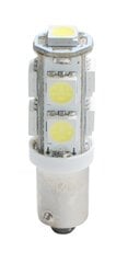 LED lemputė M-Tech LB084W T4W BA9s 12V, 2 vnt kaina ir informacija | Automobilių lemputės | pigu.lt