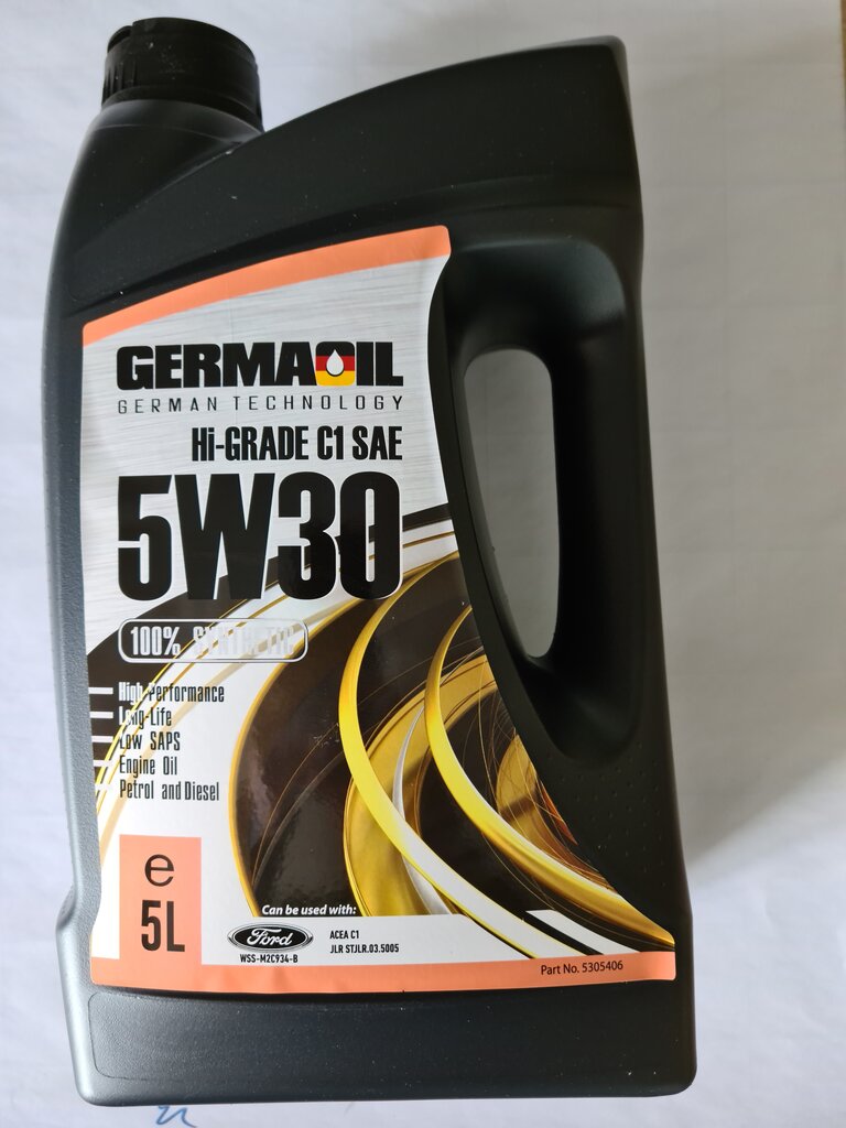 Sintetinė variklinė alyva Germanoil Hi-Grade 5W30, 5 L kaina ir informacija | Variklinės alyvos | pigu.lt