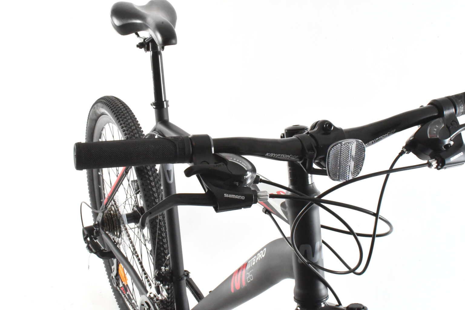 Kalnų dviratis N1 MTB PRO 2.0 26", juodas kaina | pigu.lt