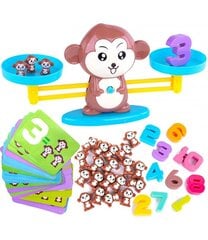 Lavinamasis žaidimas "Beždžionėlės svarstyklės" kaina ir informacija | Lavinamieji žaislai | pigu.lt