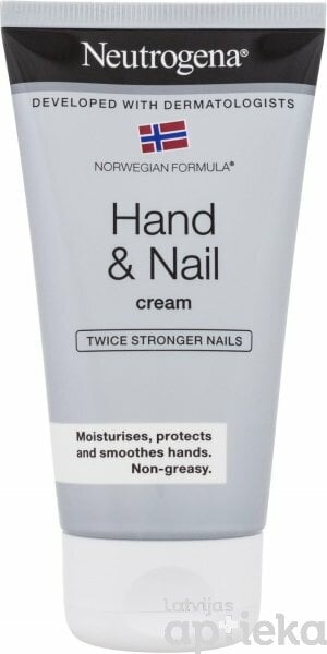 Rankų ir nagų kremas Neutrogena Hand & Nail Cream, 75ml kaina ir informacija | Kūno kremai, losjonai | pigu.lt