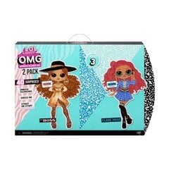 Комплект из двух кукол! LOL OMG 2 pack Da Boss & Class Prez цена и информация | Игрушки для девочек | pigu.lt