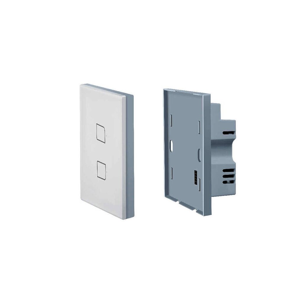 WI-FI SMART LIGHT SWITCH TC2S-UK/EU-2 BroadLink (2-channel) цена и информация | Stebėjimo kameros | pigu.lt