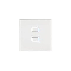 Интеллектуальный коммутатор Broadlink TC3-EU-2 (версия для ЕС, 2 канала) WI-FI SMART LIGHT SWITCH TC3-EU-2 BroadLink (2-канальный) цена и информация | Камеры видеонаблюдения | pigu.lt