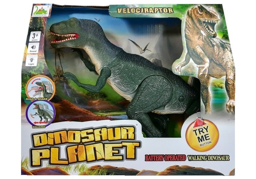 Velociraptor dinozauras - juda, riaumoja kaina ir informacija | Žaislai berniukams | pigu.lt