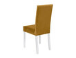 Kėdė BRW Campel, balta/geltona kaina ir informacija | Virtuvės ir valgomojo kėdės | pigu.lt