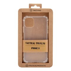 Tactical TPU Plyo Cover, skirtas Apple iPhone 11, skaidrus kaina ir informacija | Telefono dėklai | pigu.lt