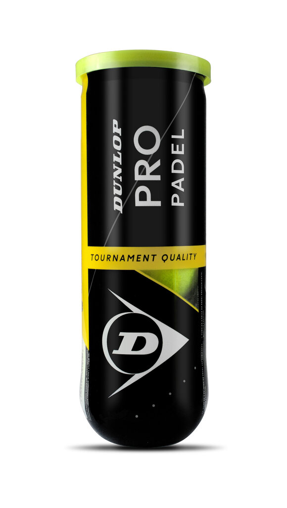 Padelio teniso kamuoliukai Dunlop Pro Padel, 3 vnt. kaina ir informacija | Padelis | pigu.lt