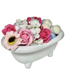 Muilo gėlių puokštė Vonios rojus kaina ir informacija | Muilai | pigu.lt