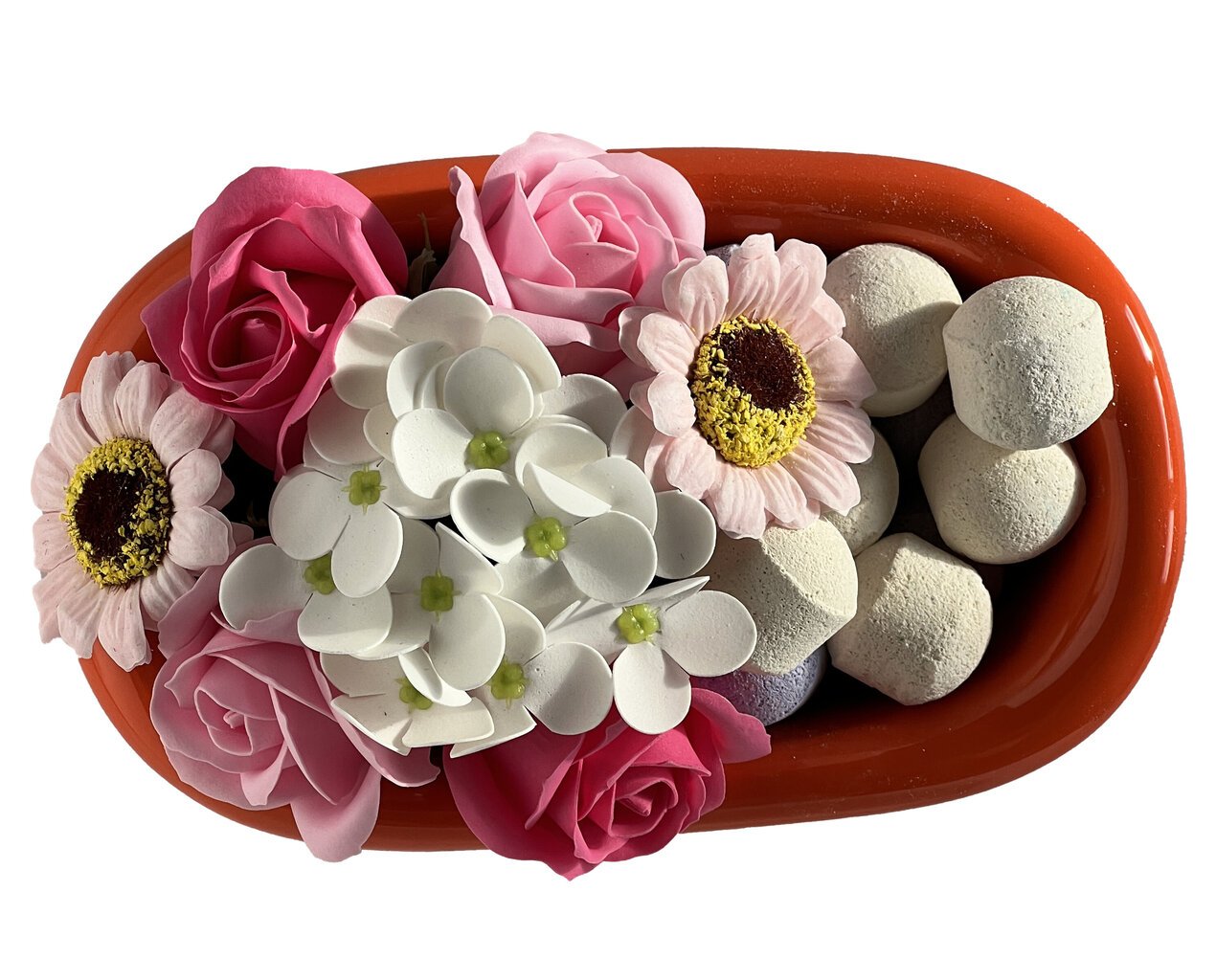 Muilo gėlių puokštė Vonios rojus цена и информация | Muilai | pigu.lt