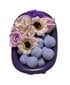 Muilo gėlių puokštė violetinėje vonelėje цена и информация | Muilai | pigu.lt