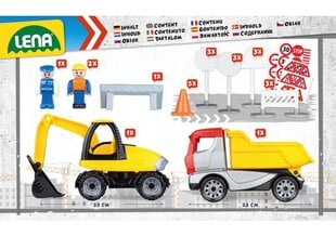 Statybvietė Lena® Truckies Set 01631 kaina ir informacija | Žaislai berniukams | pigu.lt