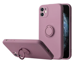 Vennus Silicone Ring чехол для iPhone X / XS, фиолетовый цена и информация | Чехлы для телефонов | pigu.lt