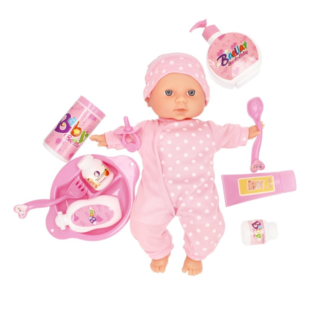 Lėlė-kūdikis su priedais 32cm kaina ir informacija | Žaislai mergaitėms | pigu.lt