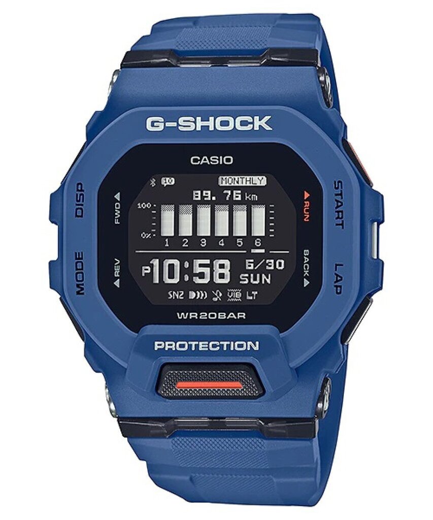 Vyriškas laikrodis Casio G-Shock GBD-200-2ER цена и информация | Vyriški laikrodžiai | pigu.lt