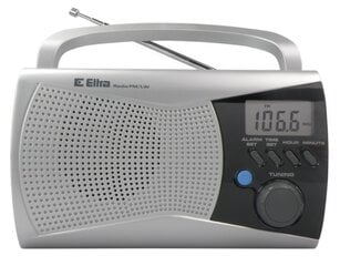 Радиоприемник Eltra Kinga 2, серебряный цена и информация | Радиоприемники и будильники | pigu.lt