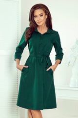 Платье женское Numoco, зеленое цена и информация | Платья | pigu.lt