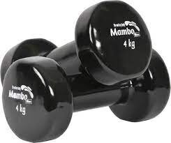 Viniliniai svareliai Mambo Max Dumbbell 4 kg цена и информация | Svoriai, svarmenys, štangos | pigu.lt