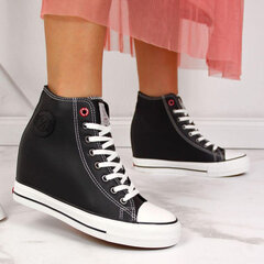 Кроссовки женские Cross Jeans W II2R4025C, черные цена и информация | Спортивная обувь, кроссовки для женщин | pigu.lt
