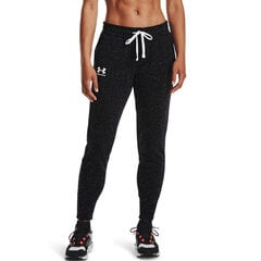 Sportinės kelnės moterims Under Armor Rival Fleece Joggers W 1356416 002, juodos kaina ir informacija | Sportinė apranga moterims | pigu.lt