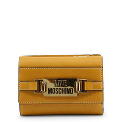 Love Moschino женский кошелек, желтый цена и информация | Женские кошельки, держатели для карточек | pigu.lt