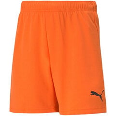 Šortai berniukams Puma TeamRise Short Jr 704943 08, oranžiniai kaina ir informacija | Šortai berniukams | pigu.lt